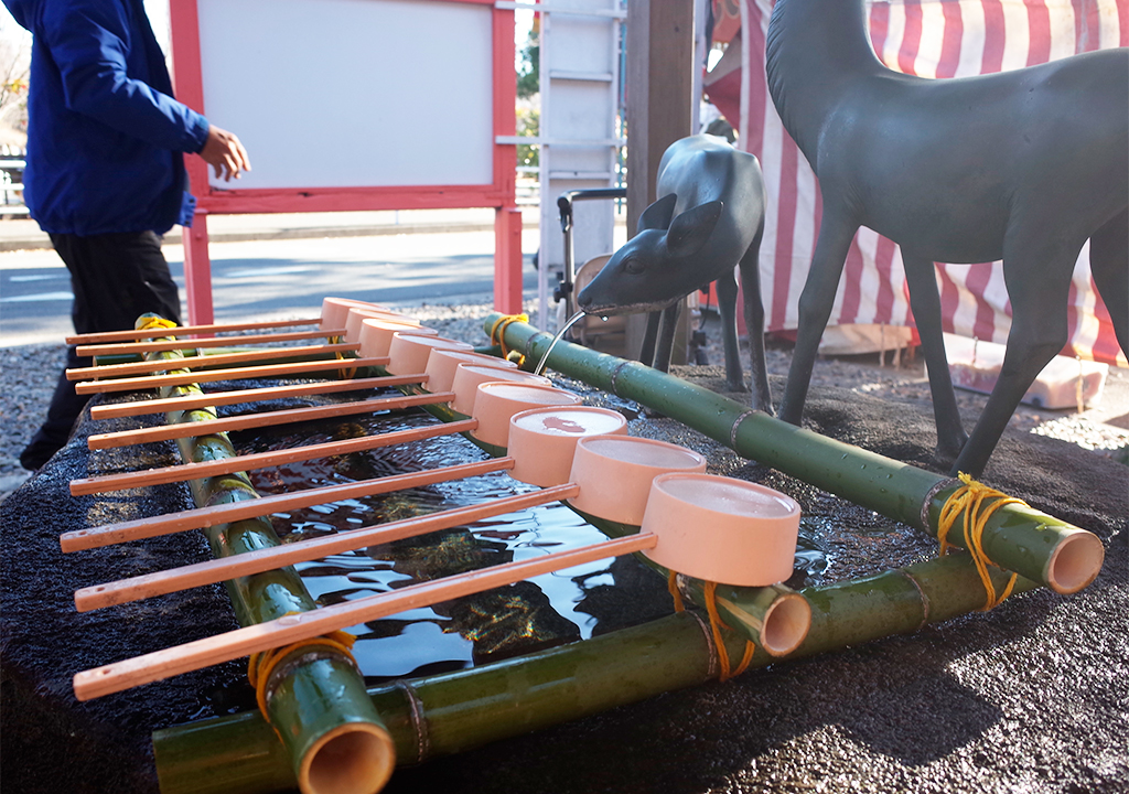 令和7年の初詣の様子