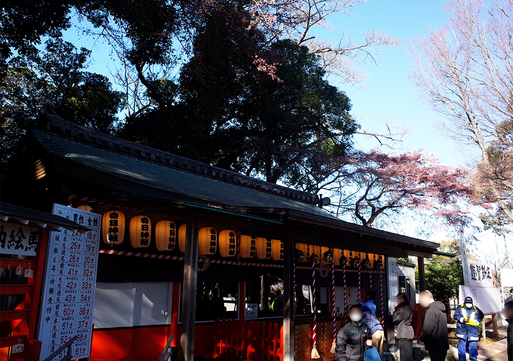 令和7年の初詣の様子