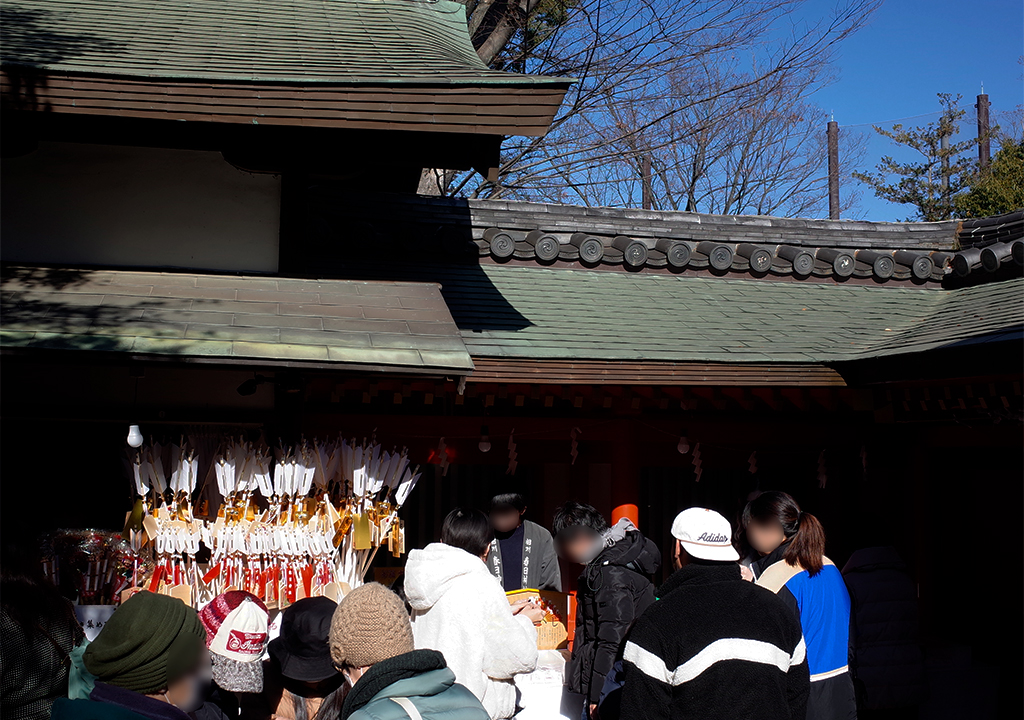 令和7年の初詣の様子